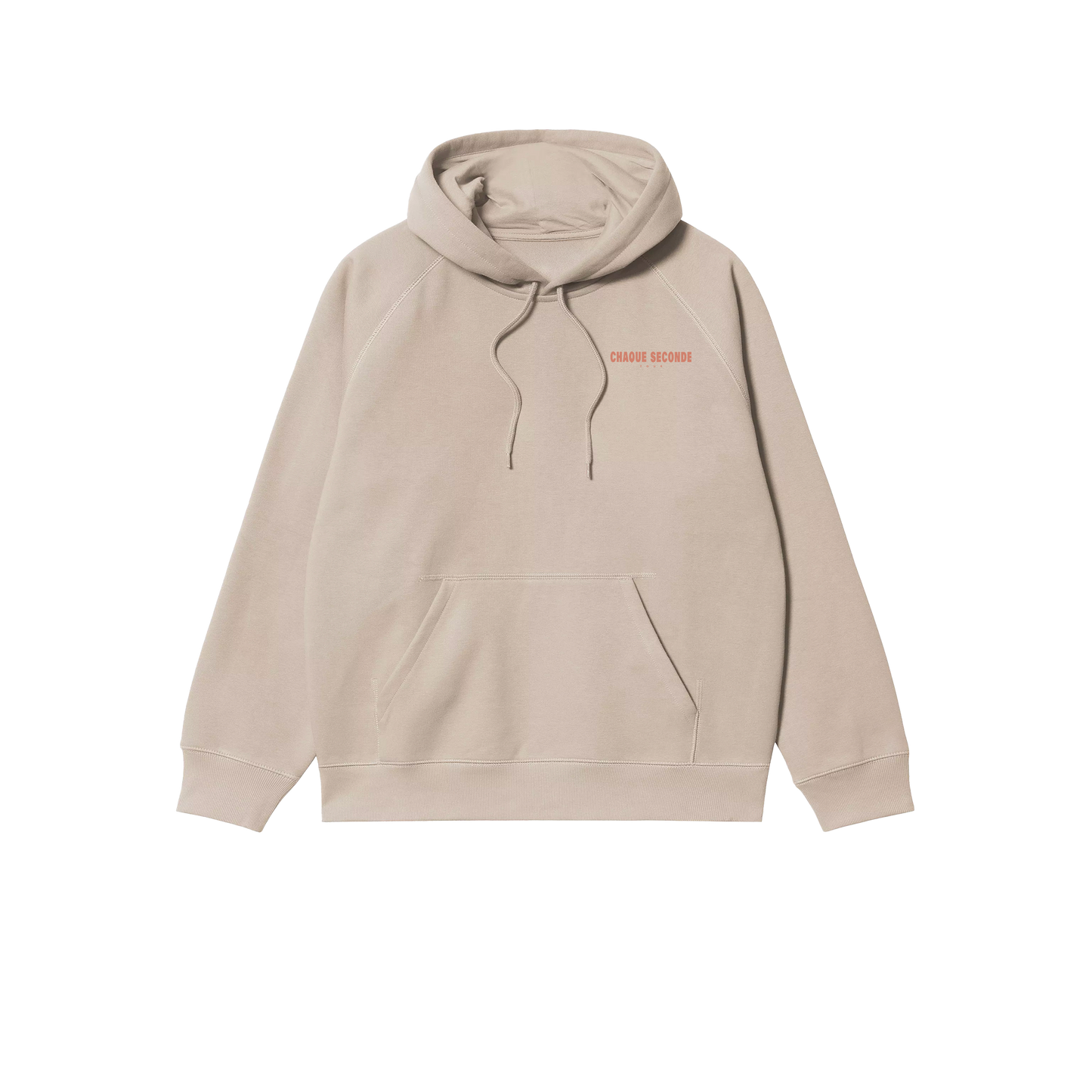 Hoodie sablier enfant beige
