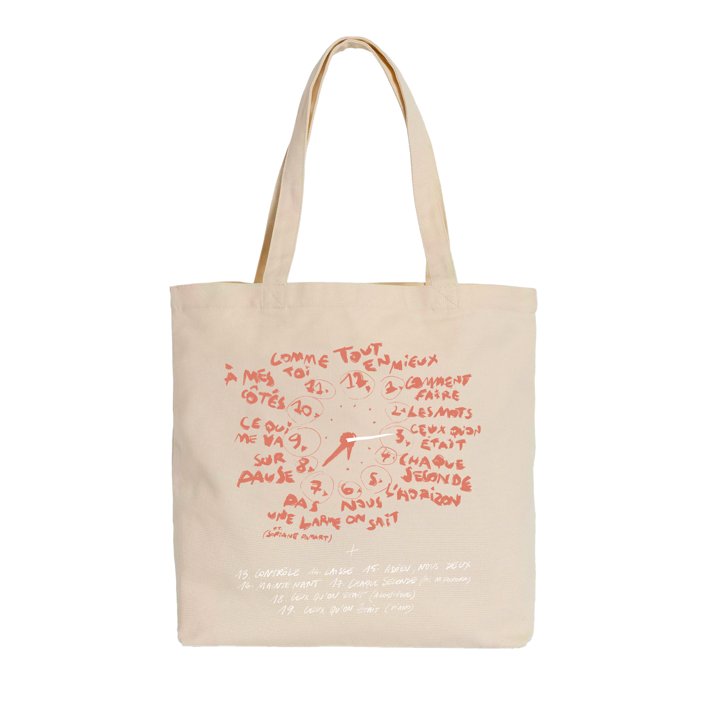 Totebag sablier beige
