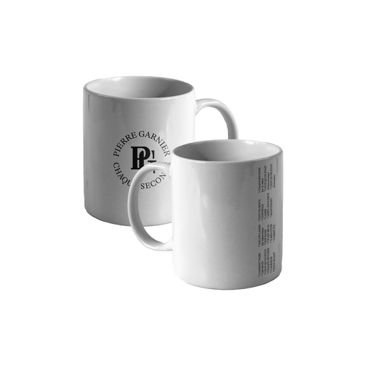 MUG PIERRE GARNIER "CHAQUE SECONDE"