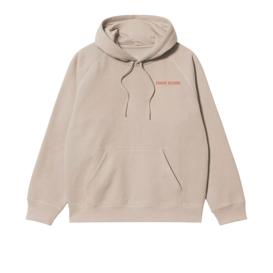 Hoodie sablier beige