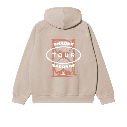 Hoodie sablier beige