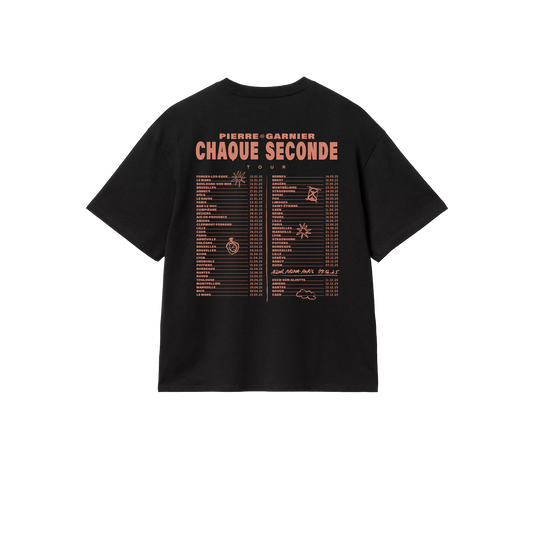 T-shirt tour enfant noir